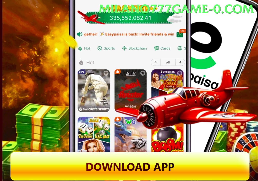 Milano777 Game.version.slots low budget Pakistan