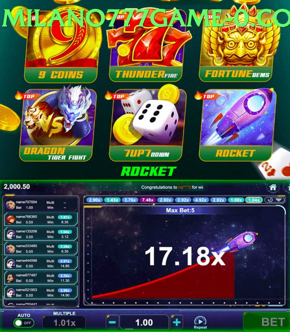 Milano777 Game.version.slots low budget